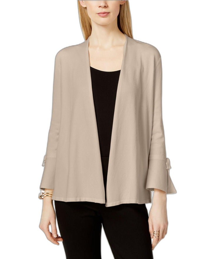 Petite Tie-Sleeve Cardigan