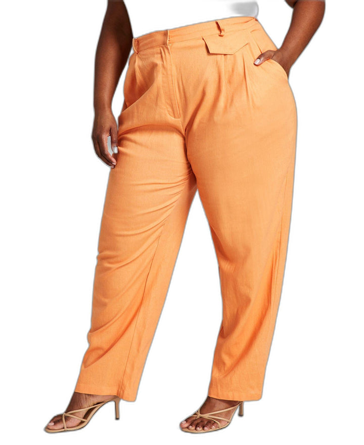 Trendy Plus Size Wide-Leg Pants