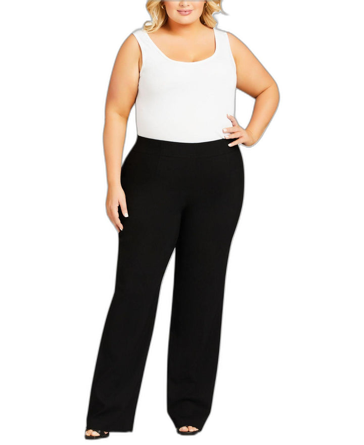 Plus Size Super Stretch Bootcut Tall Pants
