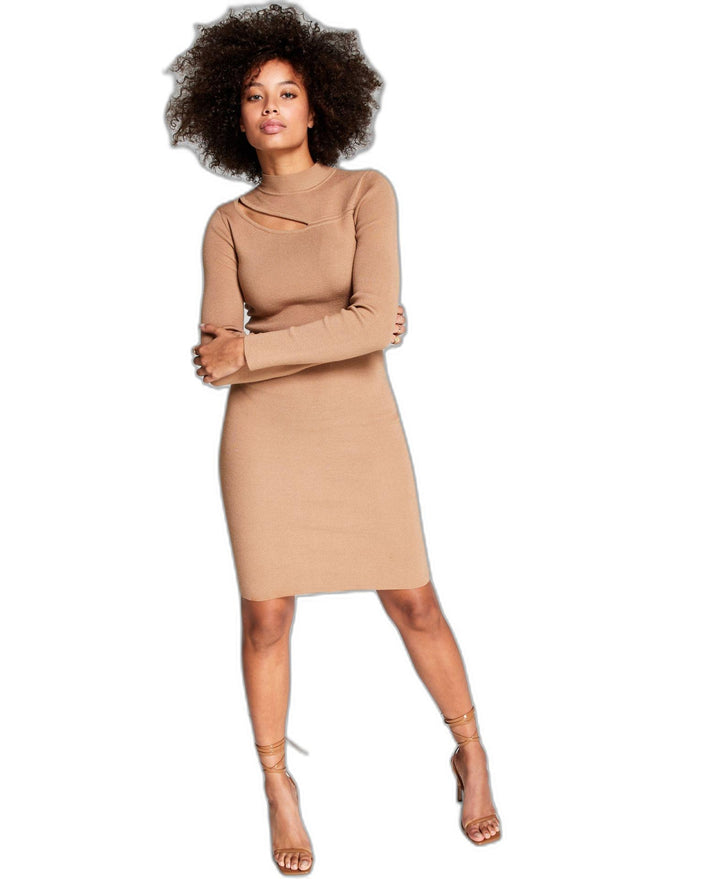 And Now This Cutout Bodycon Dress