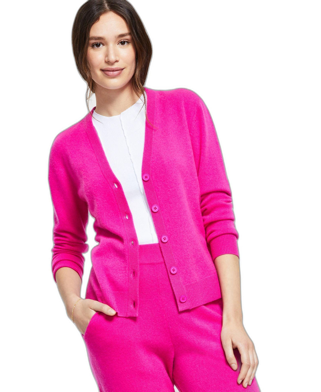 Charter Club 100 Cashmere Boyfriend Cardigan