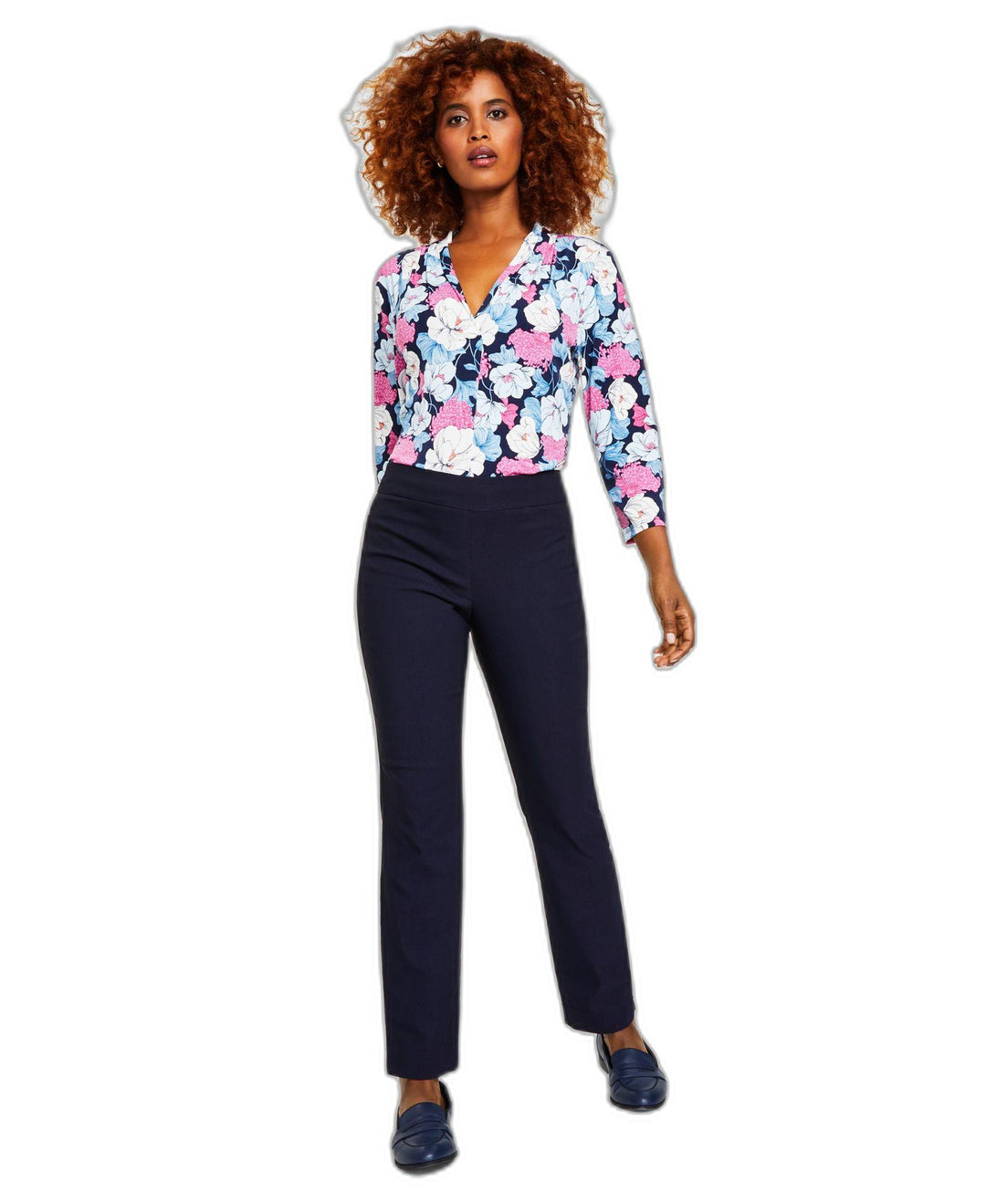 Charter Club Cambridge Skinny Pull-On Tummy-Control Pants