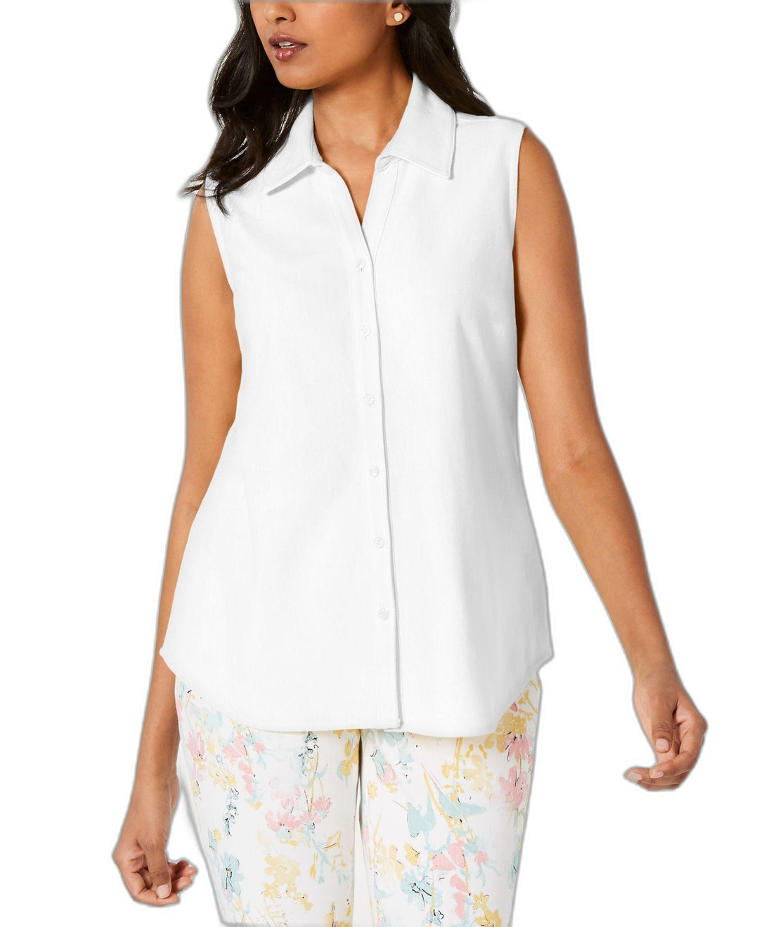 Charter Club Petite Cotton Shirt