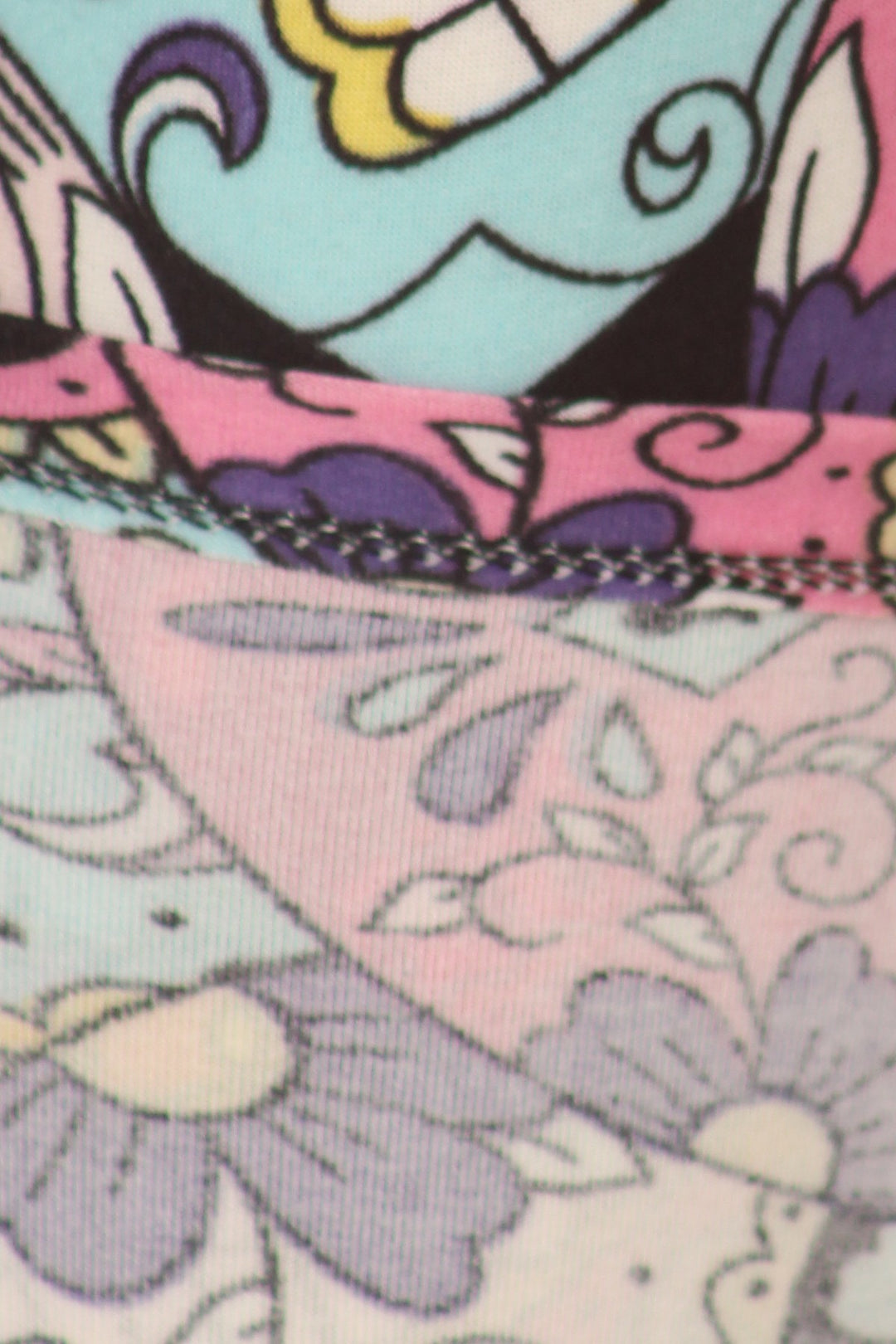 Buttery Soft Pastel Sugar Skull Kids Leggings