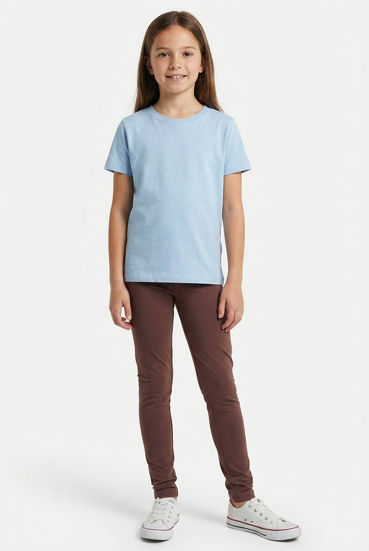 Buttery Soft Solid Basic Kids Leggings