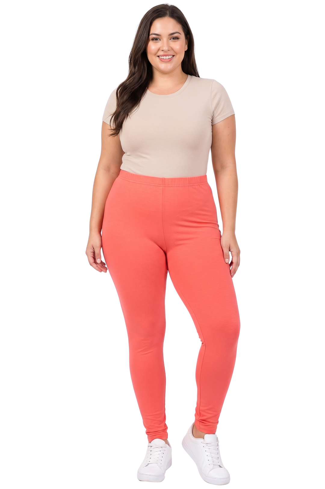 Buttery Smooth Basic Solid Plus Size Capris - New Mix