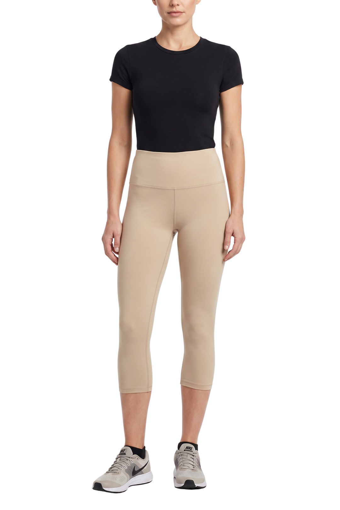 Buttery Smooth Basic Solid High Waisted Capris - 5 Inch - New Mix
