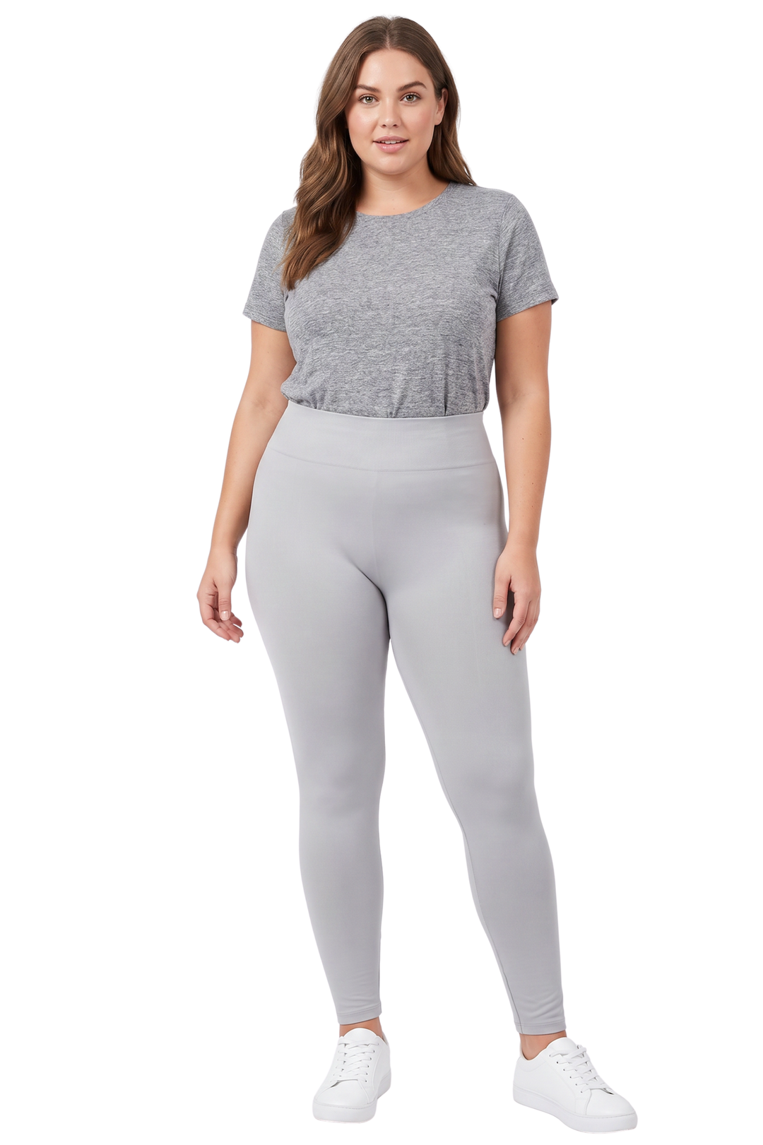 Fleece Lined Plus Size Leggings - New Mix