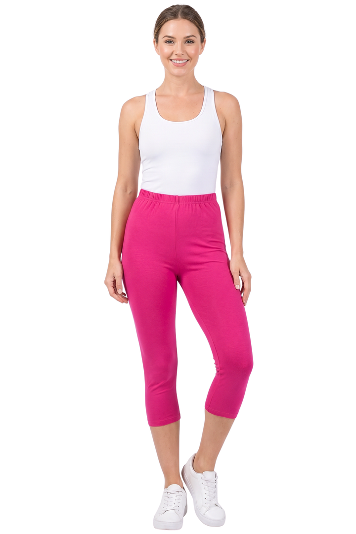 Buttery Smooth Basic Solid Capris - New Mix
