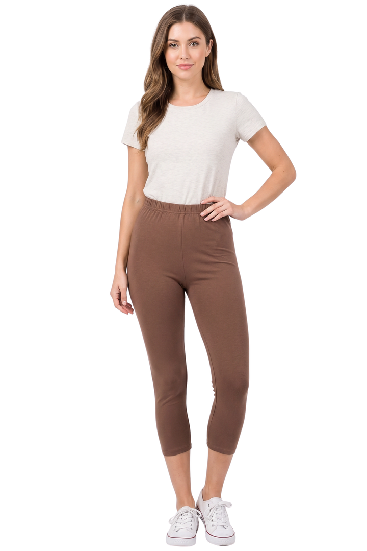 Buttery Smooth Basic Solid Capris - New Mix