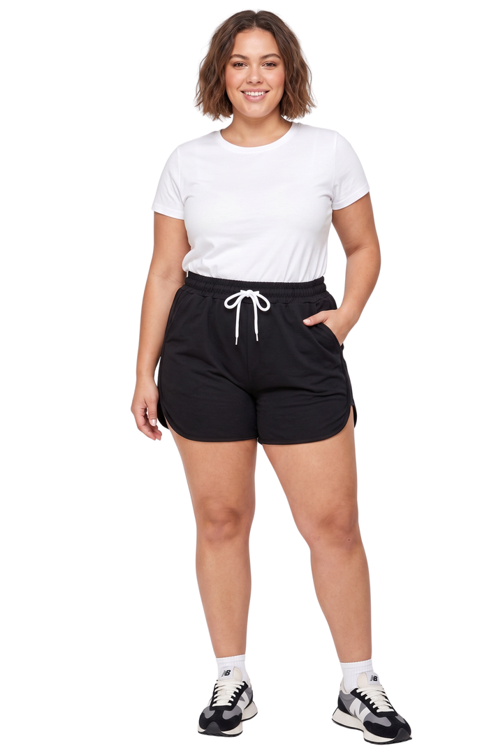 Waist Tie Summer Sport Dolphin Shorts