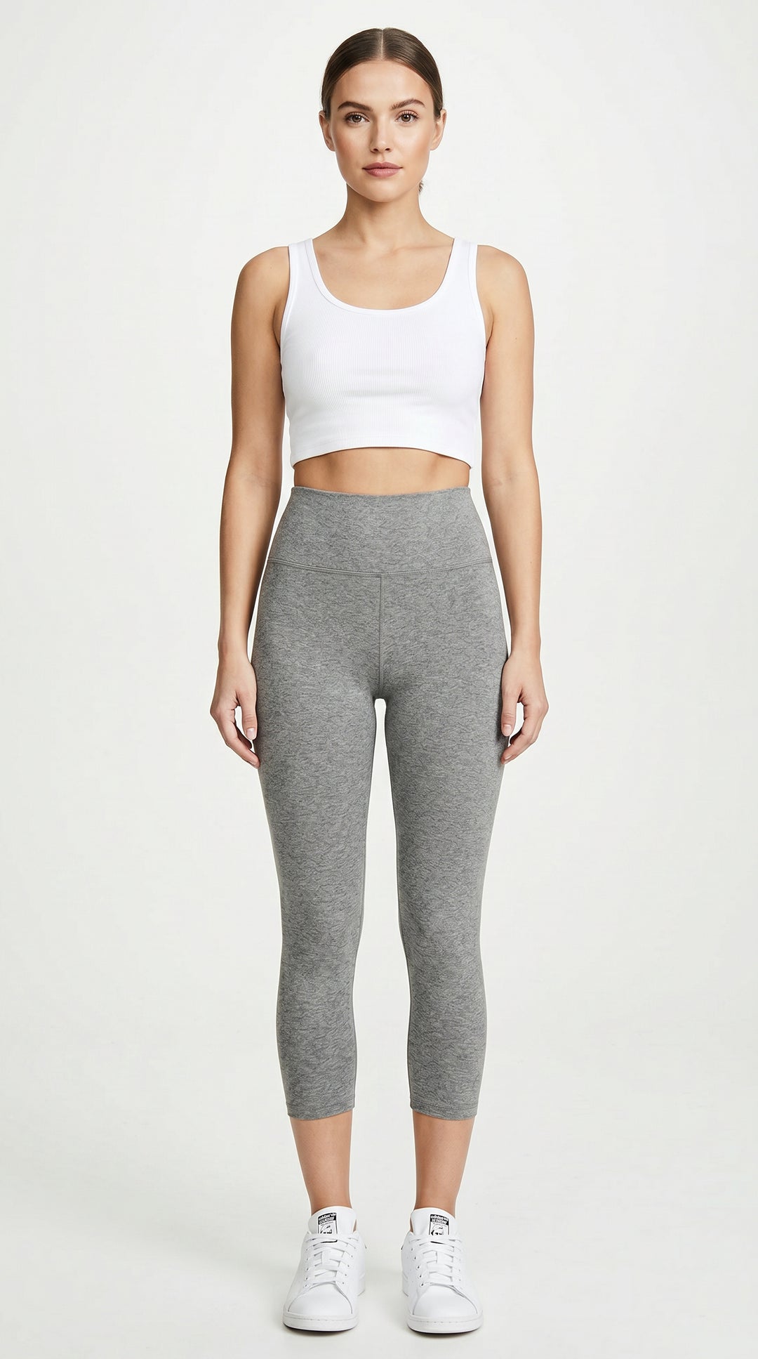 Buttery Smooth Basic Solid High Waisted Capris - 3 Inch - New Mix
