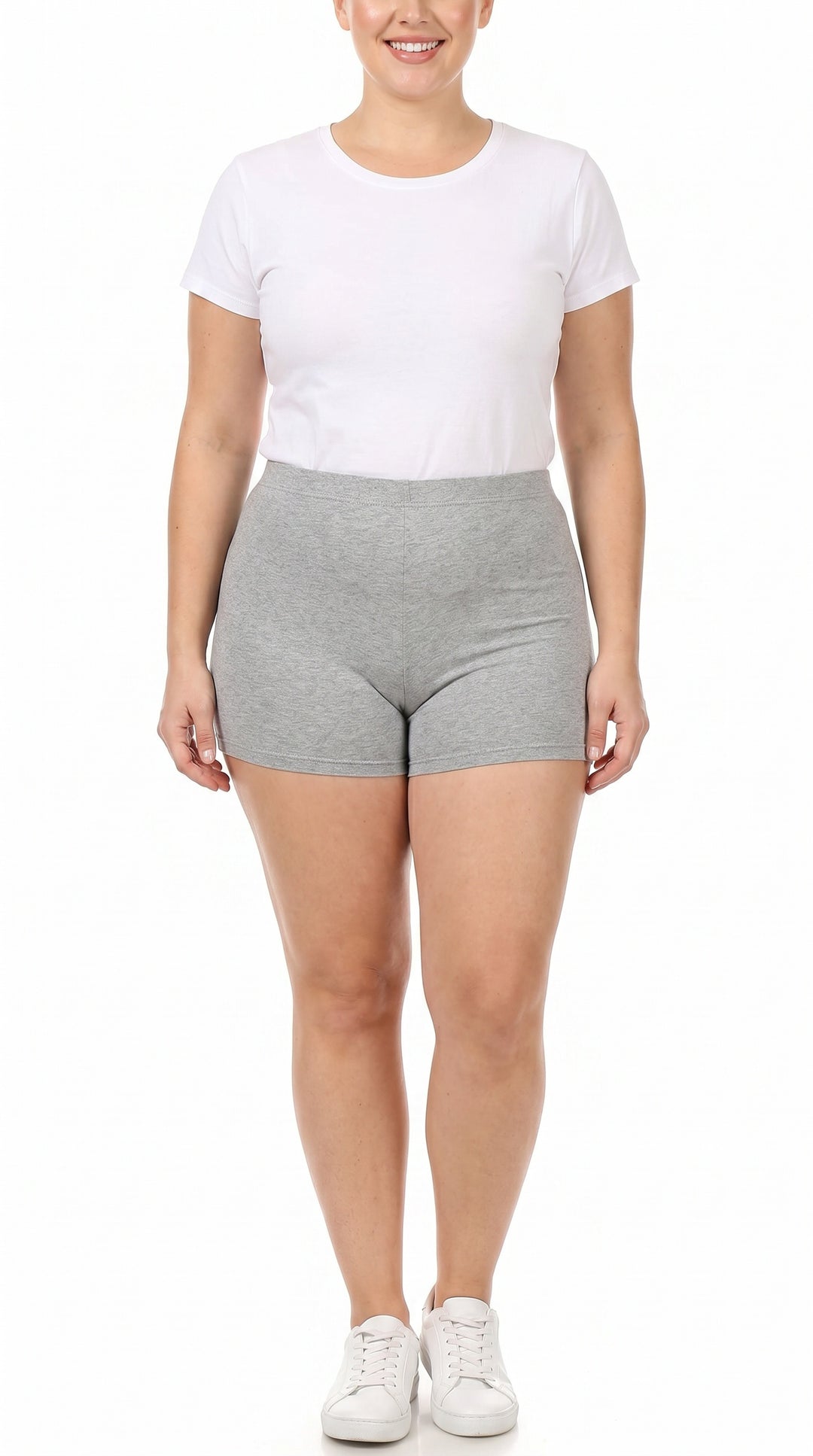 USA Plus Size Cotton Boy Shorts