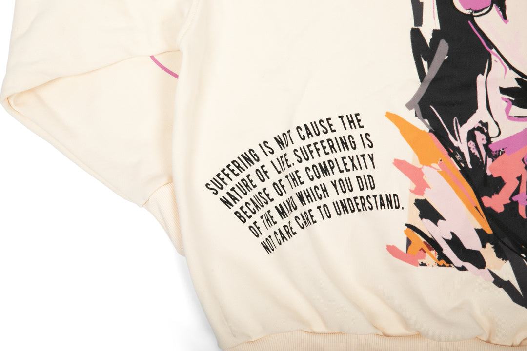 Dreamer Hoodie 540 GSM Oversized Luxury | Quad-Panel Hood & Ego-Dissolving Quote