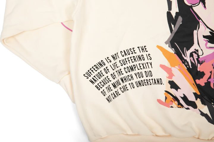 Dreamer Hoodie 540 GSM Oversized Luxury | Quad-Panel Hood & Ego-Dissolving Quote