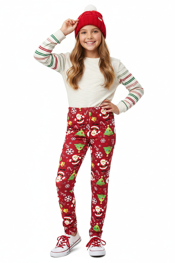Buttery Soft Christmas Delight Kids Leggings