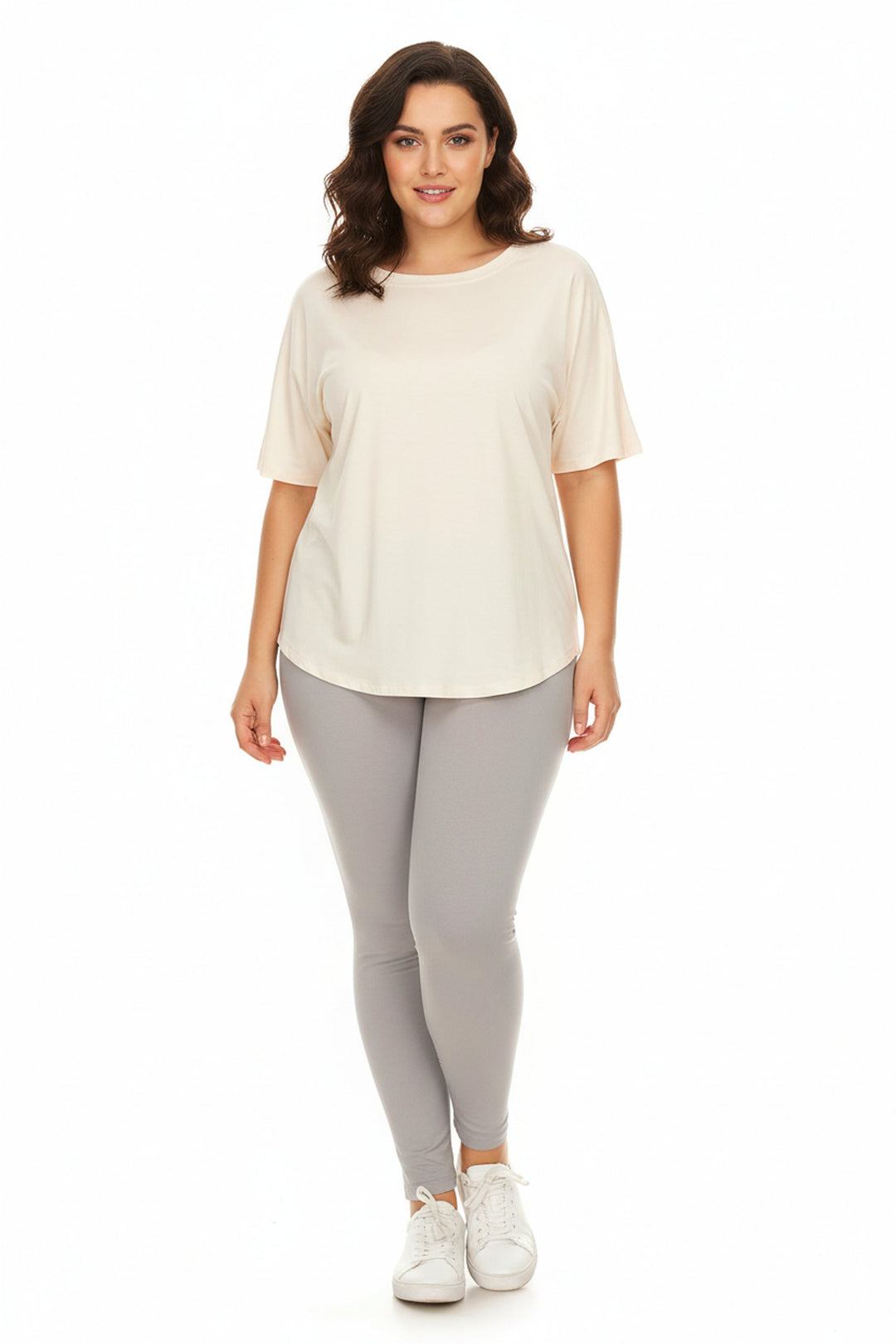 Buttery Smooth Basic Solid Extra Plus Size Leggings - 3X-5X - New Mix