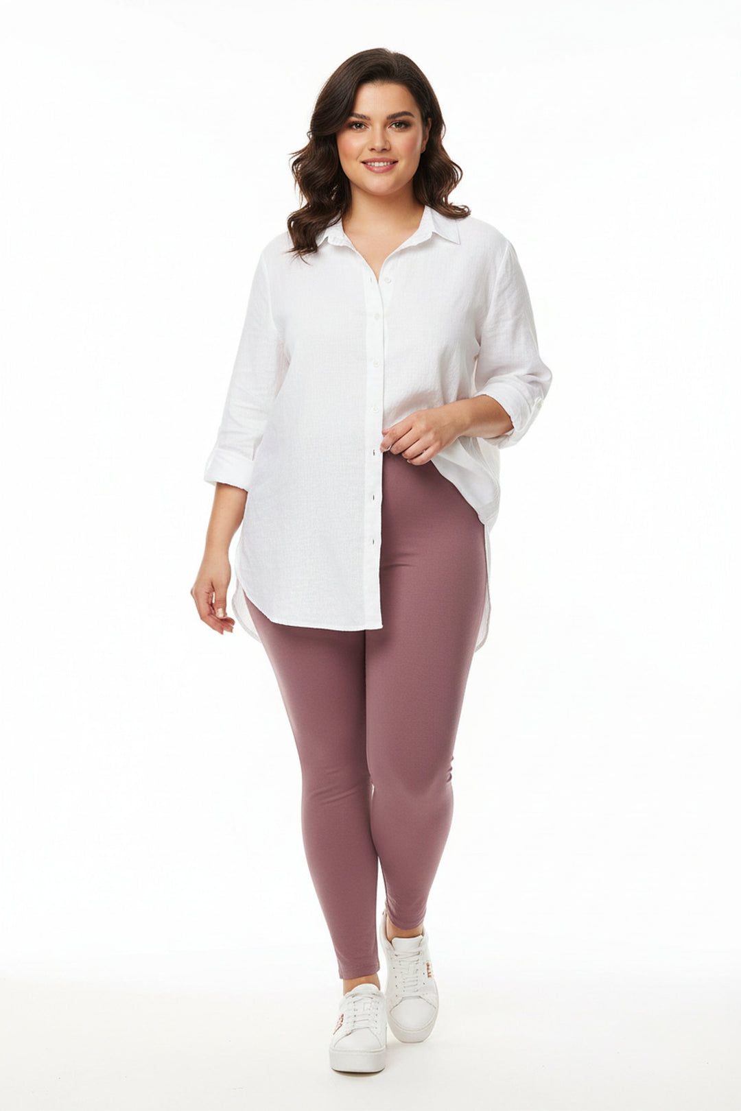 Buttery Smooth Basic Solid Extra Plus Size Leggings - 3X-5X - New Mix