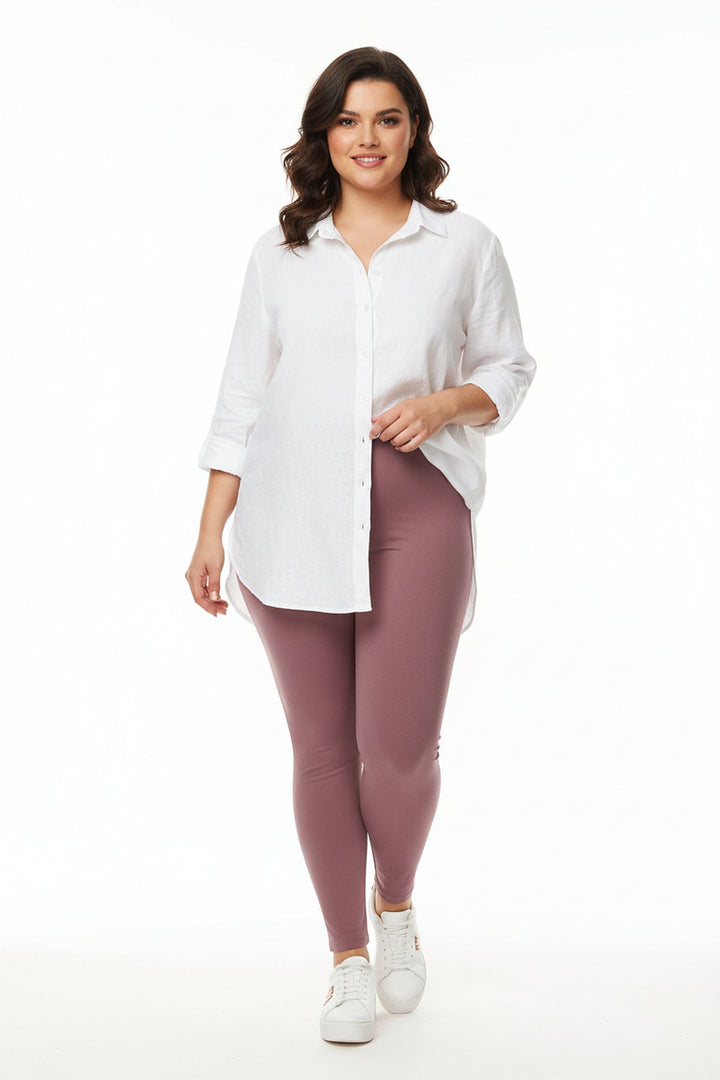 Buttery Smooth Basic Solid Extra Plus Size Leggings - 3X-5X - New Mix