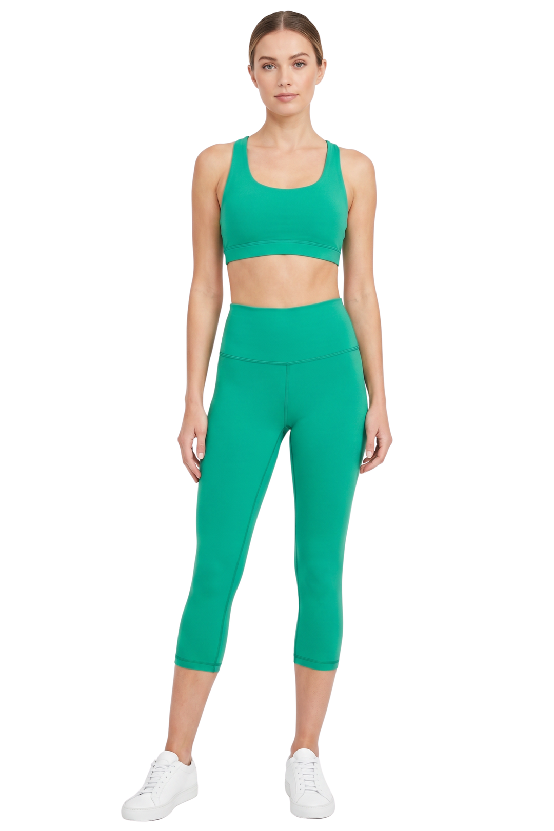 Buttery Smooth Basic Solid High Waisted Capris - 5 Inch - New Mix