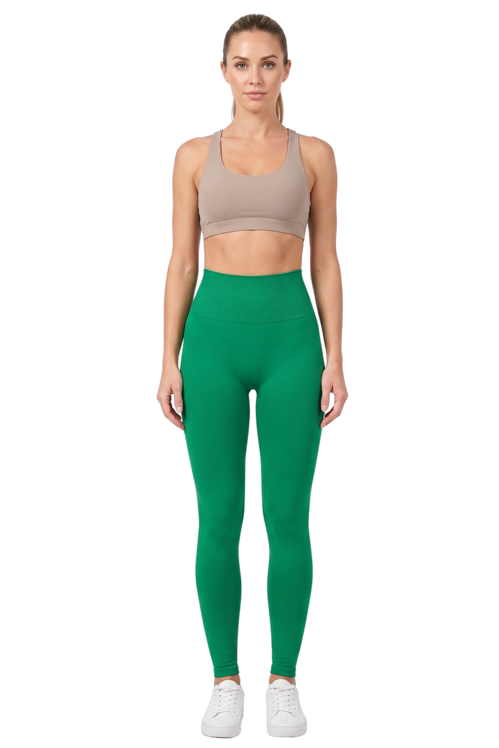 Fleece Lined Leggings - Anemone