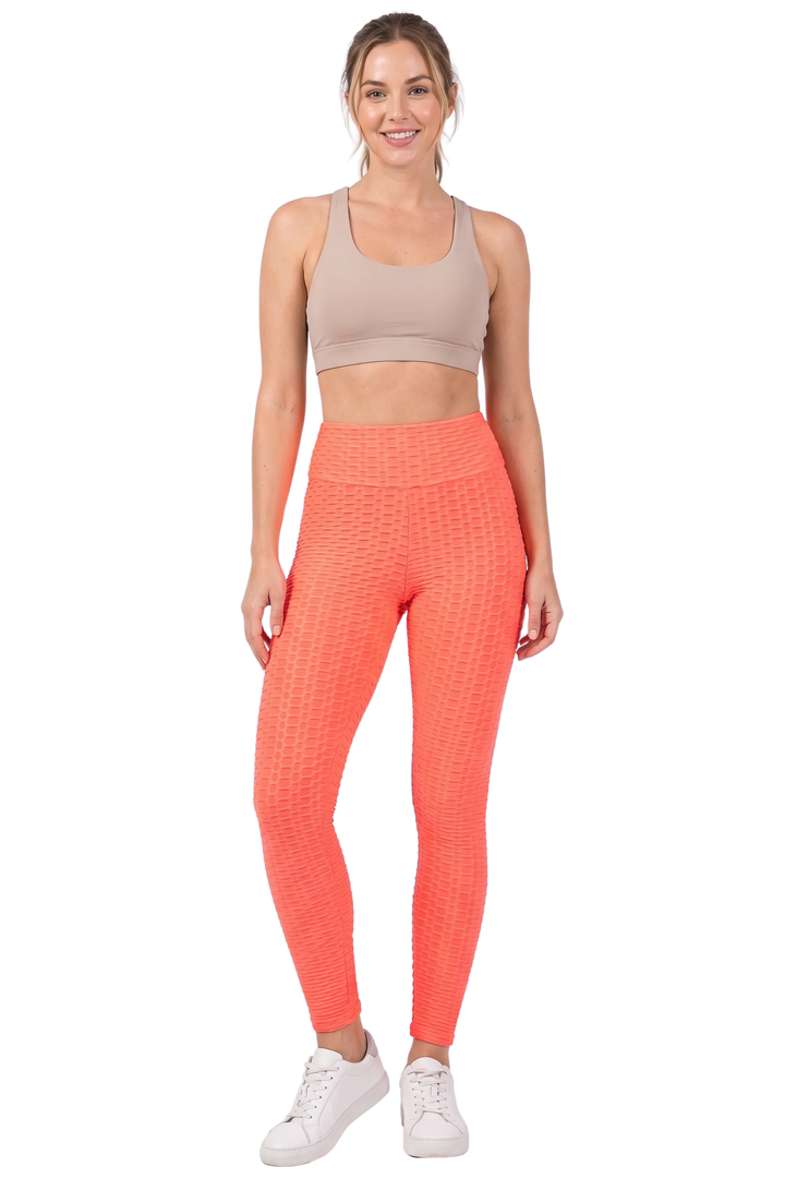 Scrunch Butt High Waisted Plus Size Leggings