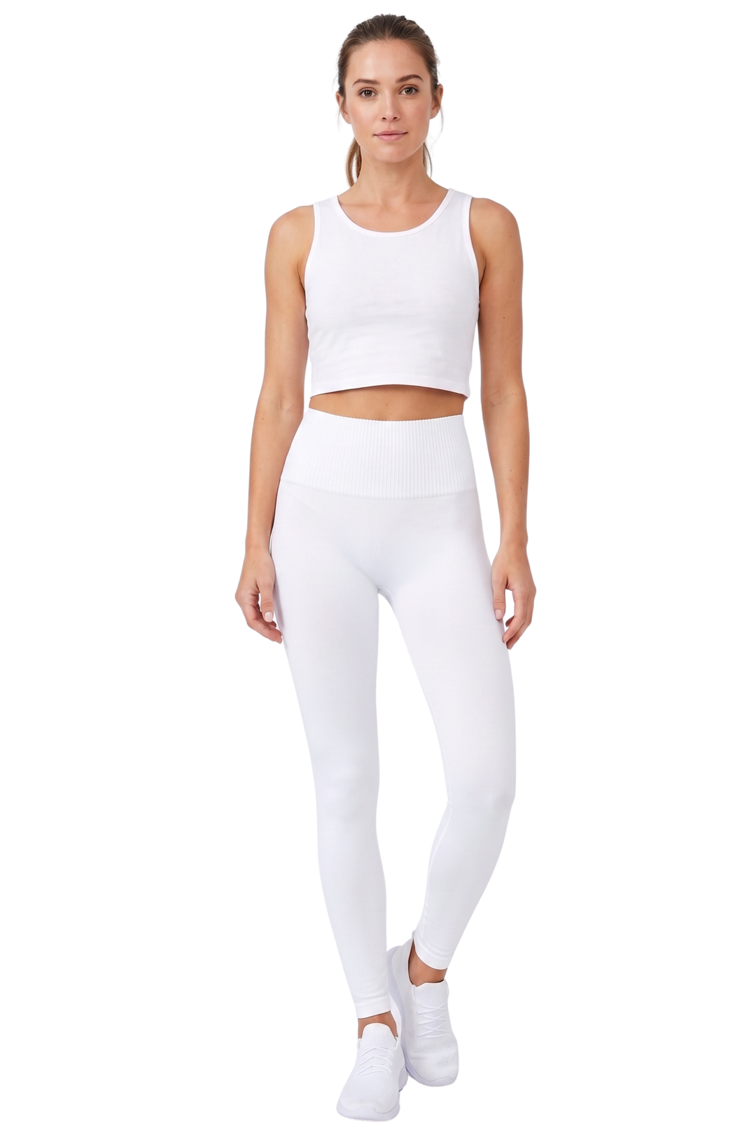 High Waisted Basic Contouring Leggings