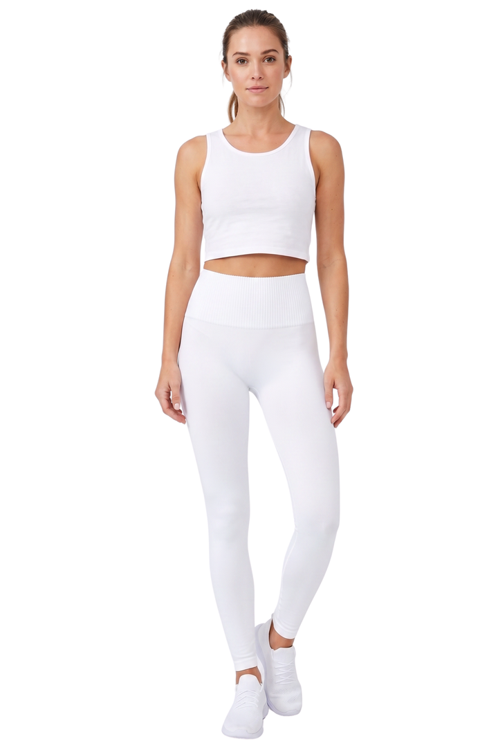 High Waisted Basic Contouring Leggings