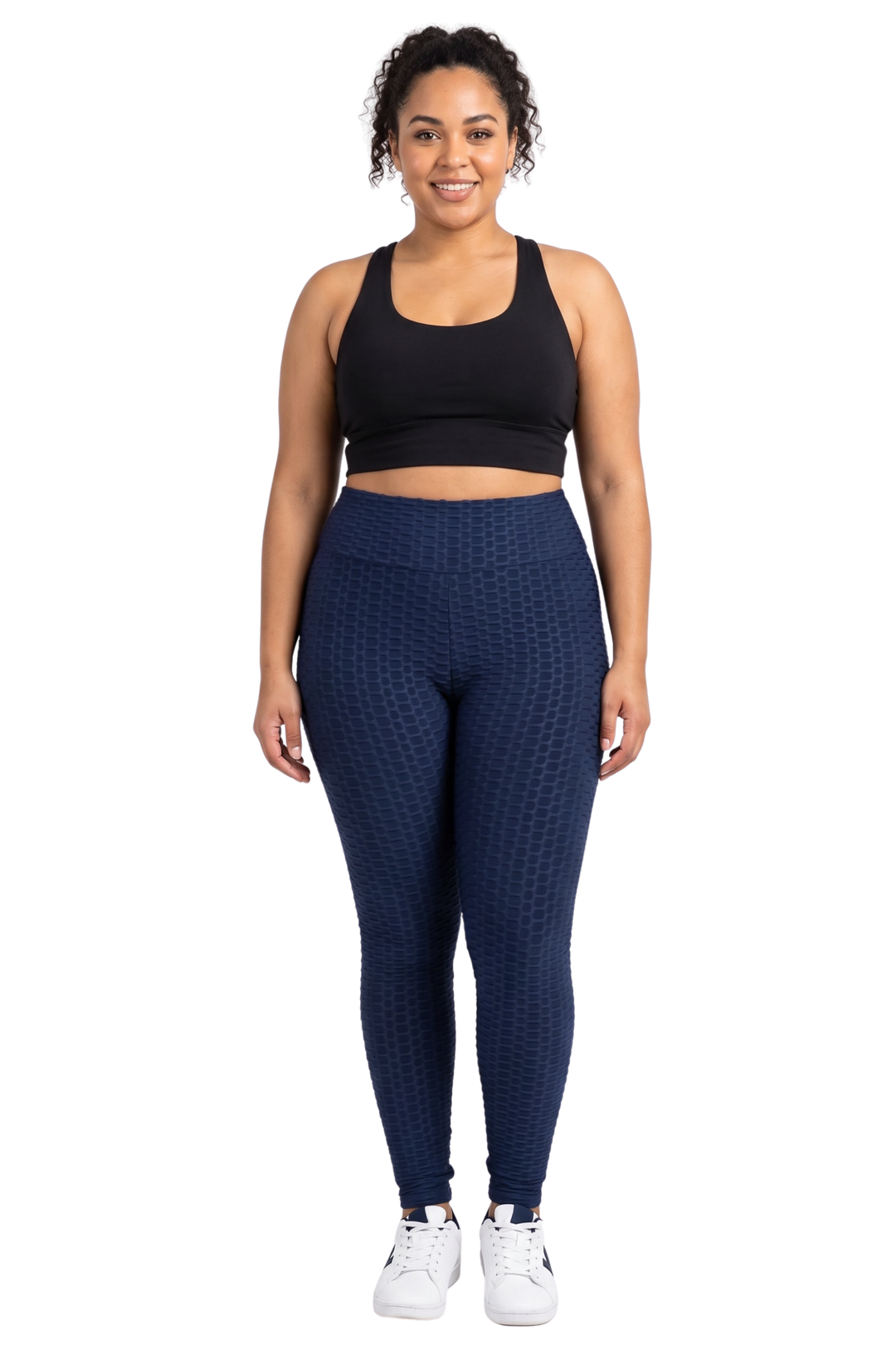 Scrunch Butt Textured High Waisted Leggings